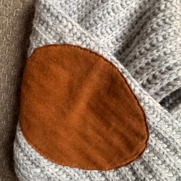 Nwt Madewell wool sweater suede patch - Picture 3 of 5